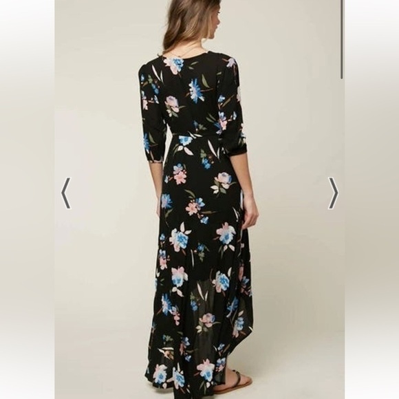 O'NEILL Women's Boyce Maxi Dress Floral Black Size small NWT - Picture 2 of 4